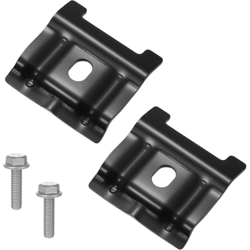 CCYKXA 2-Piece Car Battery Mounting Bracket Set, Metal Brackets and Screws for Battery, Car Battery Mounting Kit 1J0803219, Car Battery Anchor Set