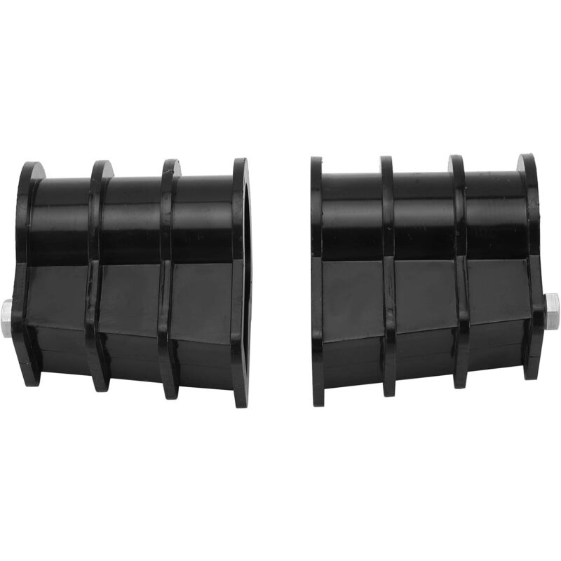 Ccykxa - 2 Pièces Boucle d'Échelle de Piscine, Pièces Intégrées en Plastique Accessoires Escalator de Piscine, Échelle Tampon Bride d'Échelle pour