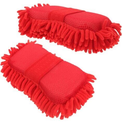 CCYKXA 2 Pieces Soft Car Wash Sponge, Scratch-Resistant, High Absorption for Exterior Cleaning and Bodywork Maintenance