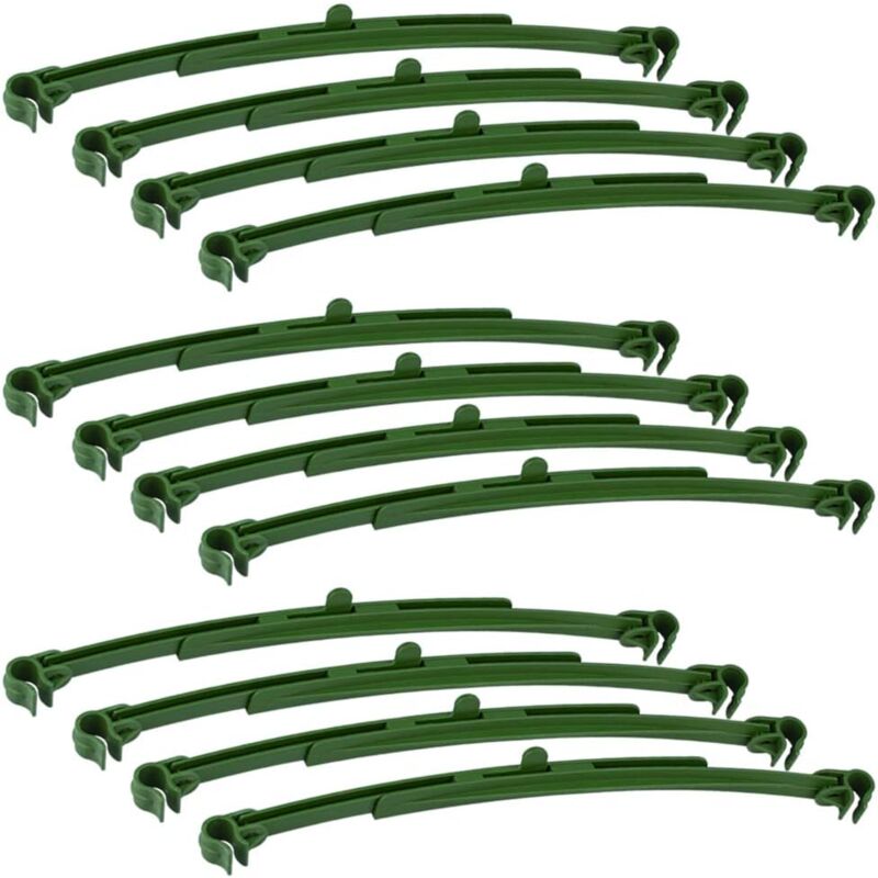 Ccykxa - 20Pcs Connecteurs de Treillis à Bras Réglable Connecteurs de Treillis à tomates Treillis Connecteurs Extensible en Plastique Tiges De