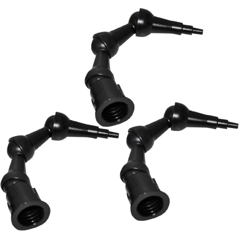 CCYKXA 3-Piece Sealant Nozzle Set, Jointing Tool, Caulking Tool, Flexible Nozzle for Sealing Work