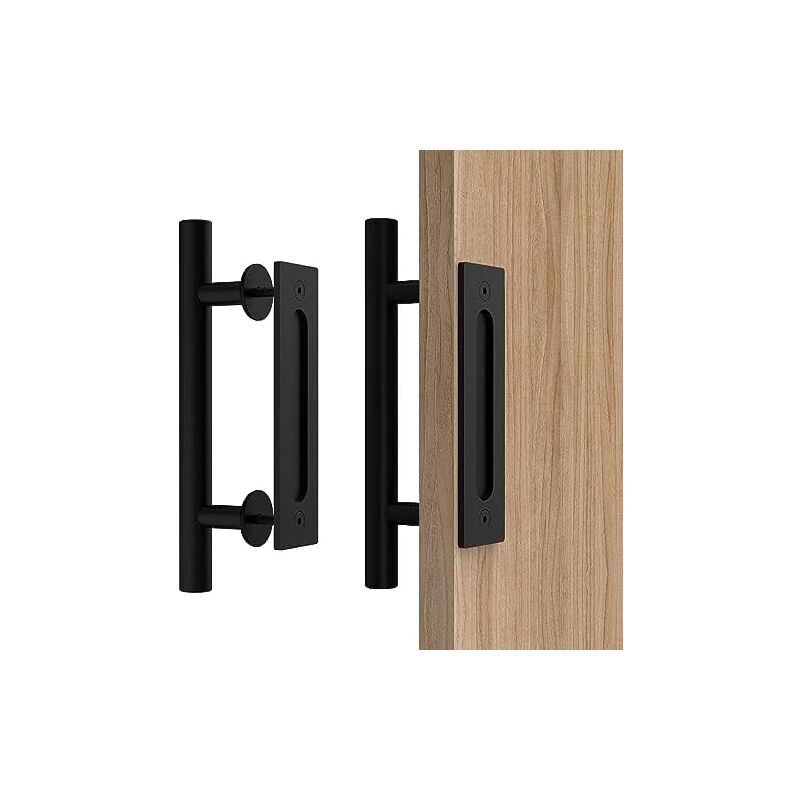 Ccykxa - 300×60×48) Poignée de Porte Porte de Grange, Tirez la Poignée pour le Garage, Poignée de Porte Coulissante Vintage, Coulissante Poignee de