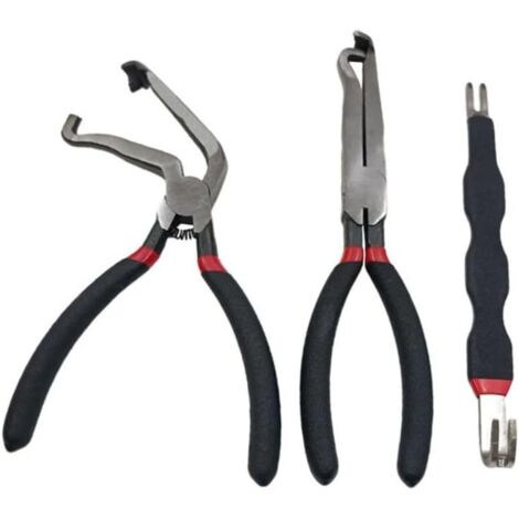 CCYKXA 3Pcs Electrical Disconnect Pliers Terminal Removal Tool Kit for Car Repair Connector Separator Carbon Steel