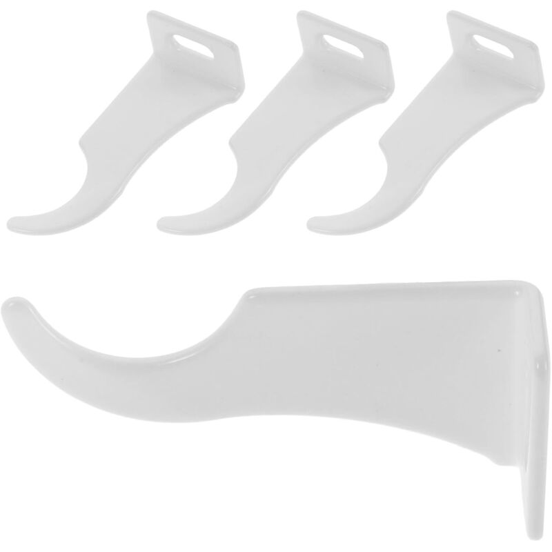 CCYKXA 4-Piece Set of Reusable Radiator Hooks, Heavy-Duty Support for Fixing and Hanging Heavy Radiators, Compatible with Various Models, Easy
