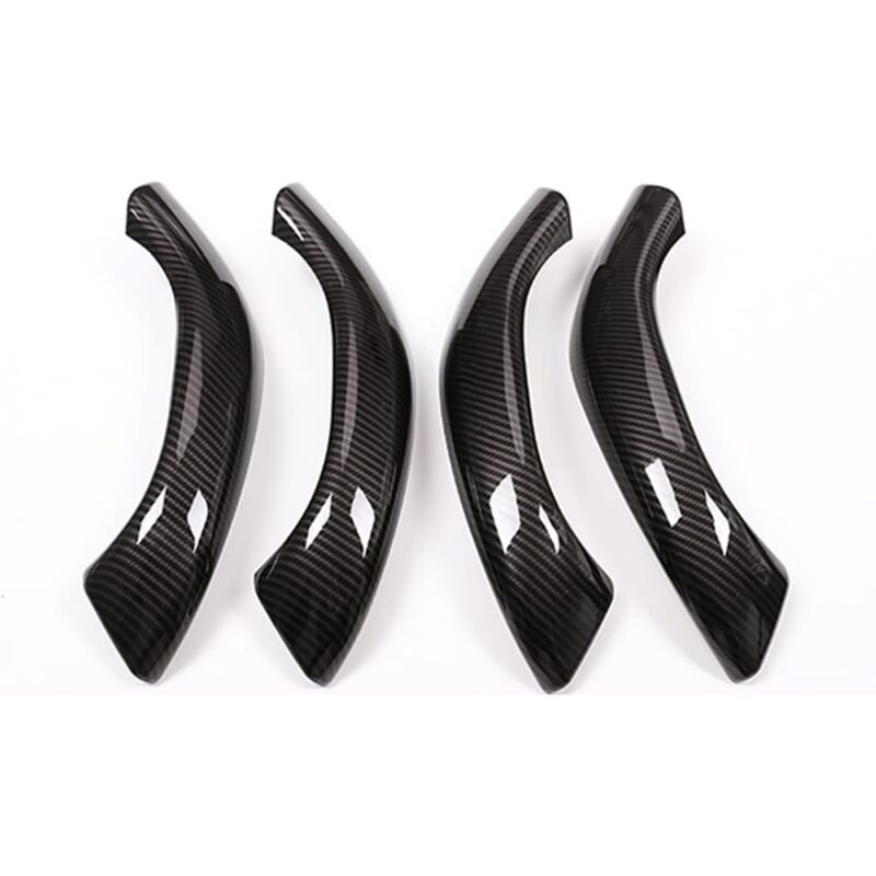 4 Pièces intérieur DéCoration Garniture Revêtement D'habillage Poignée Porte Intérieure Voiture Pour bmw X1 F48 2016-2019/pour bmw X2 F47 2018 2019