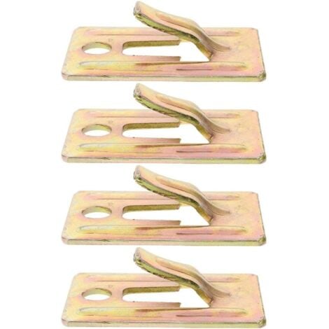 CCYKXA 4-teiliges Wandmontage-Set für Warmwasserbereiter, Hohlwand-Befestigungsset mit Haken und Montageplatten, praktisch für die Installation von Warmwasserbereitern und anderen Gegenständen