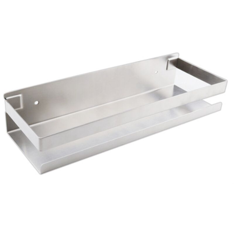 Ccykxa - 40cm Acier inoxydable sans perforation Argent, dessin d'étagère de cuisine, universel pour salle de bain et cuisine