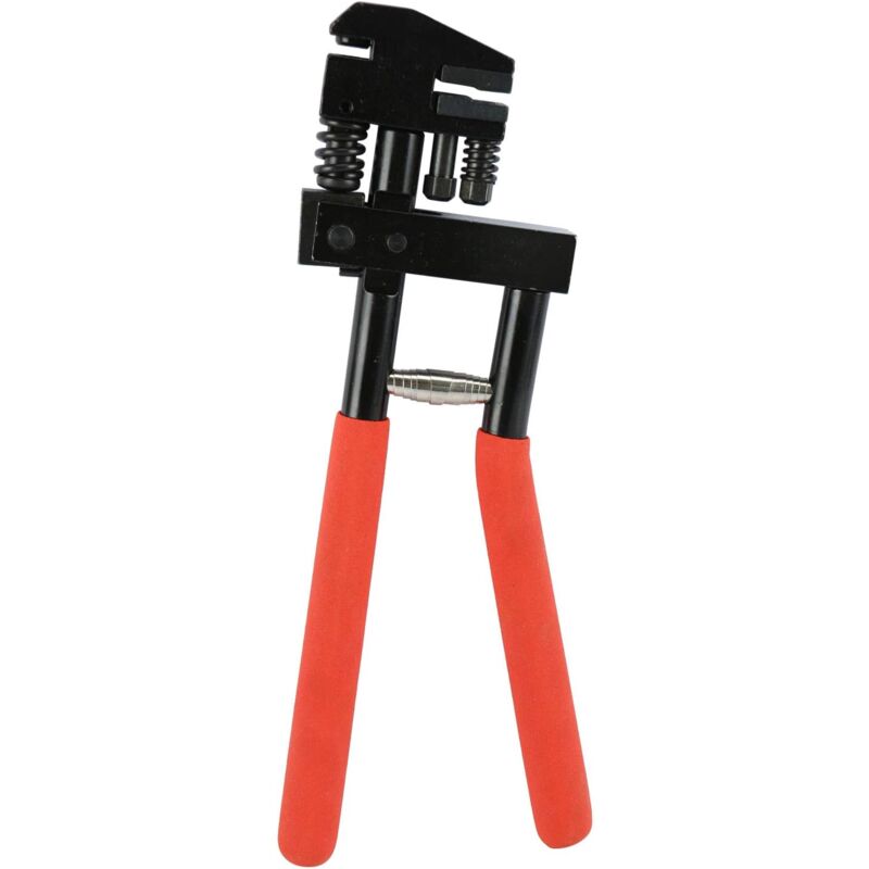 5 mm pince à sertir et poinçonner, 2 en 1 pince à soyer et de poinçonnage de tôle, pince à poinçonner robuste pour tôle - Ccykxa