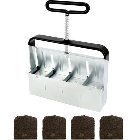 CCYKXA 5cm Presse Motte pour semis, Outil de Blocage de Terre, Confortable pour Planter, Transplanter, Serre