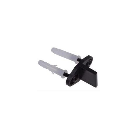 CCYKXA 6 Pcs Sliding Door Guide, Sliding Door Floor Guide Sliding Barn Door Bottom with Screws for Cabinet Door Wood Door