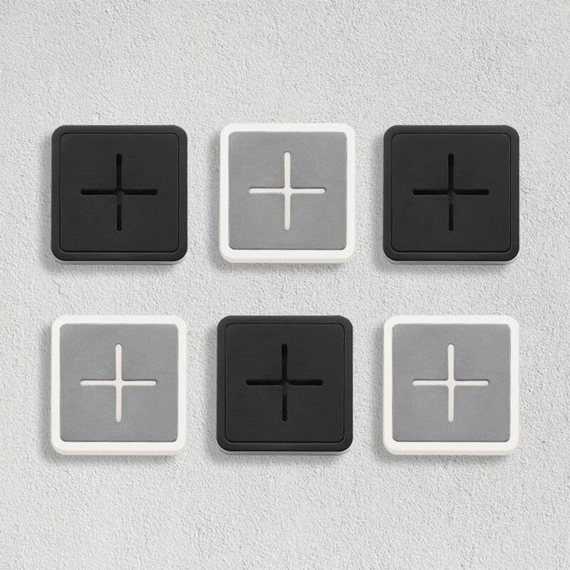 Ccykxa - 6 Pièces Silicone Attache Torchon, Accroche Torchons Adhesif, Accroche Torchon Ventouse Torchon Cuisine, Porte Torchon Ventouse Pour Salle