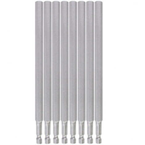 CCYKXA 8 Pièces Embout Tournevis Magnétiques,Extra Long 200mm Tamper Proof Tournevis en Acier S2,Tige Hexagonale de 1/4" pour Tournevis Électrique Manuel