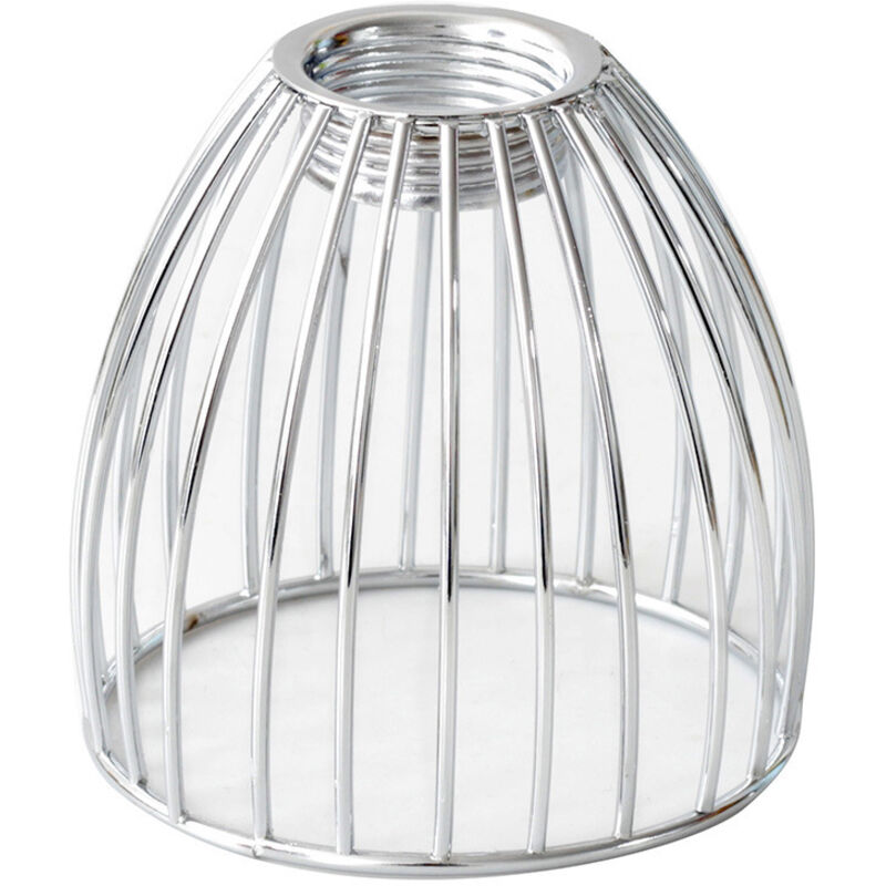 CCYKXA Abat-Jour Cage Métallique Pour Suspension 8X8X8 Cm Abat-Jour En Fer Forgé Pour Lampe Intérieure Accessoire Luminaire Décoratif Style
