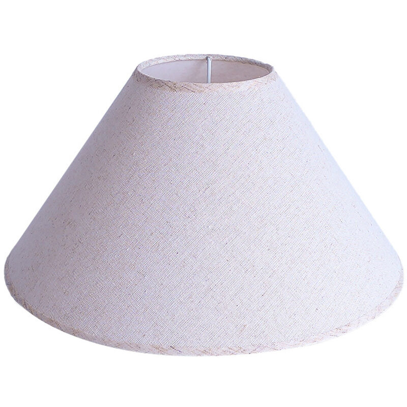 CCYKXA Abat - jour, rond, conique, blanc, 30 cm ø en bas