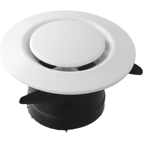 CCYKXA Adjustable Ceiling Mounted Warm Air Vent Wall Diffuser with Effective Noise Reduction (75mm)