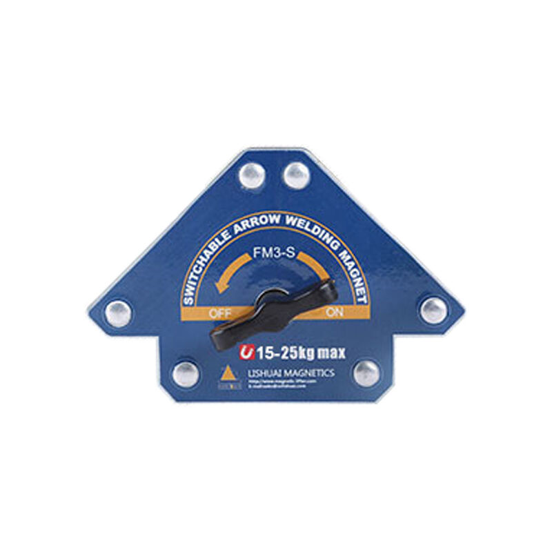 Ccykxa - Aimants pour soudage,1 pièce FM3-S avec interrupteur, angle magnétique pour soudage 20kg 1208136mm