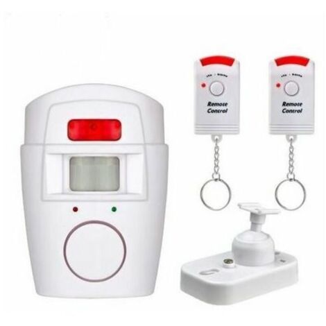 CCYKXA Alarme de porte télécommandée, alarme de fenêtre d'alarme de piscine, sirène infrarouge 105 dB pour la sécurité à domicile
