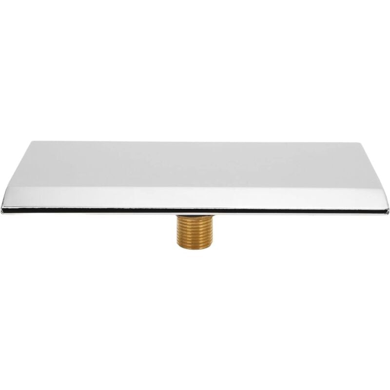Bec de Baignoire Cascade G1/2 Filetage Externe Bec de Baignoire Cascade en Acier Inoxydable spa Salle de Bain Piscine Piscine Argent Mural Cascade