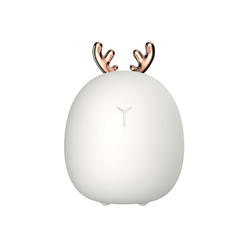 Ccykxa - Belle Lapin Cerf Veilleuse usb Silicone led Lampe sans Fil Tactile Capteur Bébé Enfants Chambre De Chevet Chambre Salon Éclairage Décoratif