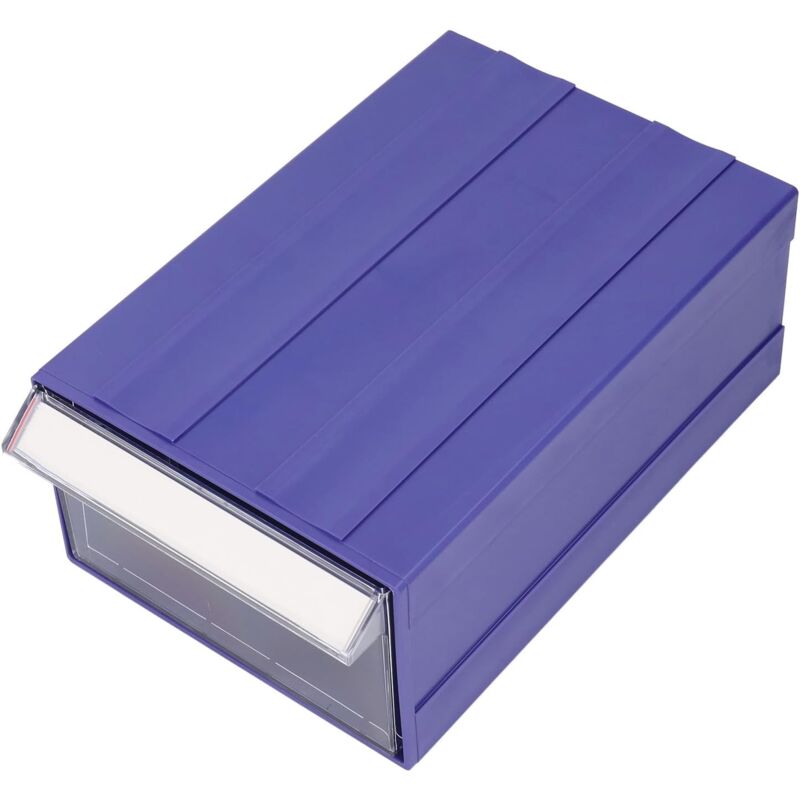 Boîte de Rangement à Tiroir, Boîte à Composants de Tiroir 287x180x110mm, Boîte à Composants Empilable, Organisateur de Petites Pièces avec Séparateur