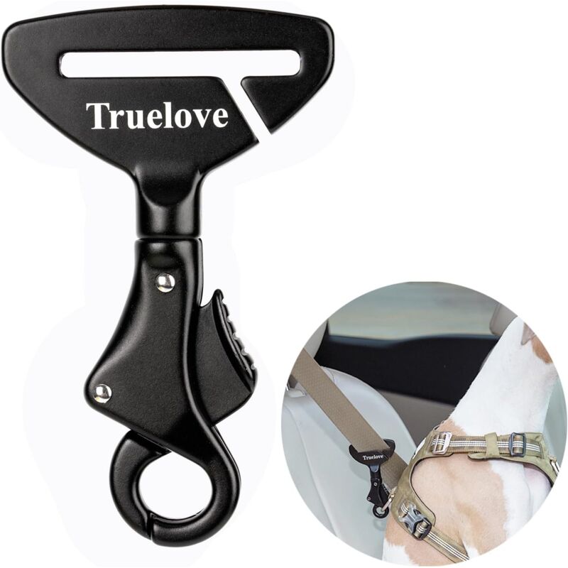 Boucle de Sécurité pour Ceinture de Sécurité pour Chien, Boucle de Sécurité pour Voiture pour Chien, Boucle dans Le Collier ou Le Harnais du Chien,
