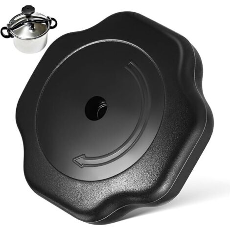 CCYKXA Bouton De Couvercle Autocuiseur En BakéLite Noir Accessoire De Remplacement SéCurisé Pour PoignéEs Casserole Usage Domestique Facile À Installer Autocuiseur