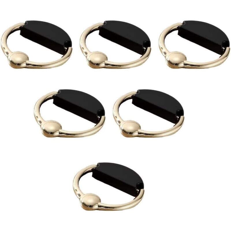 Boutons de tiroir, poignées de placard vintage, lot de 6, poignées d'armoire, boutons de commode, for meubles, placard, cuisine, matériel de tiroir,