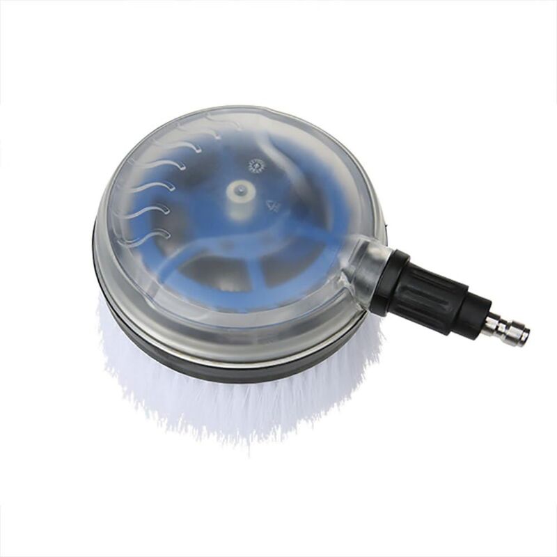 Ccykxa - Brosse de lavage rotative accessoires de nettoyeur haute pression connecteur rapide universel outil de nettoyage de terrasse de voiture