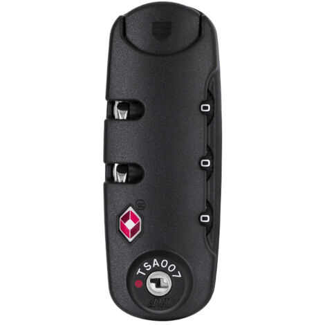 Ccykxa – Cadenas à combinaison TSA 3 chiffres – Serrure sécurisée pour valise et bagage – Léger et portable – Code facile à définir