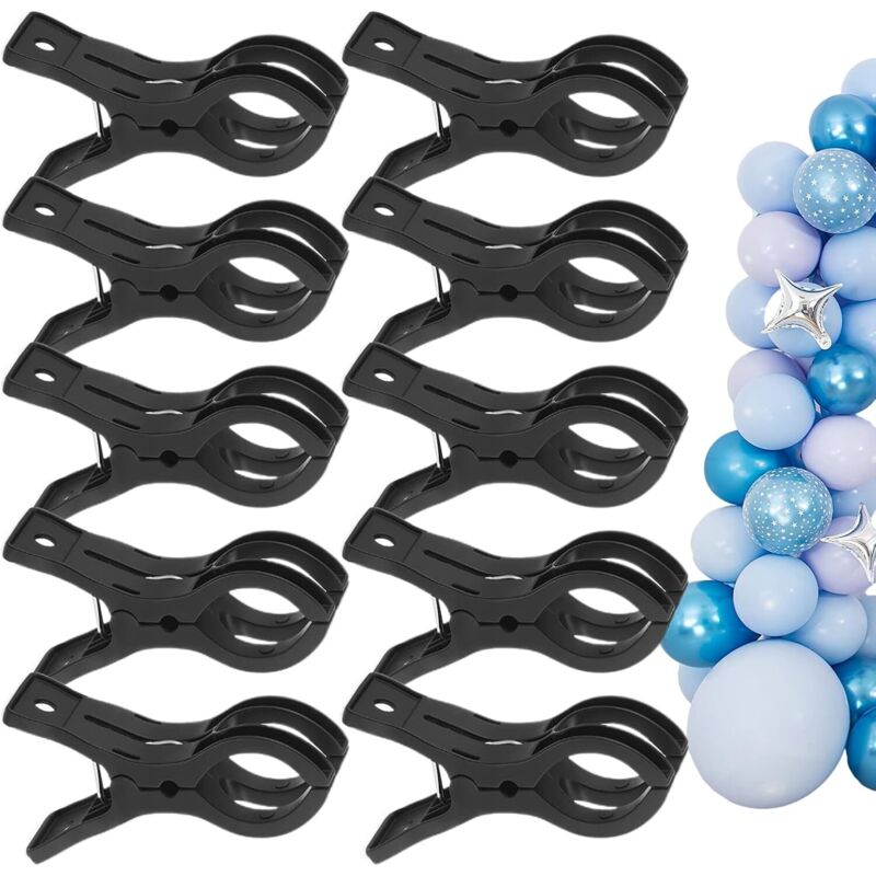 CCYKXA Canvas Fasteners, Heavy-Duty Spring Clips 10 Pieces Fixing Accessories for Party, Wedding, Home Decoration, Photography - Improvement