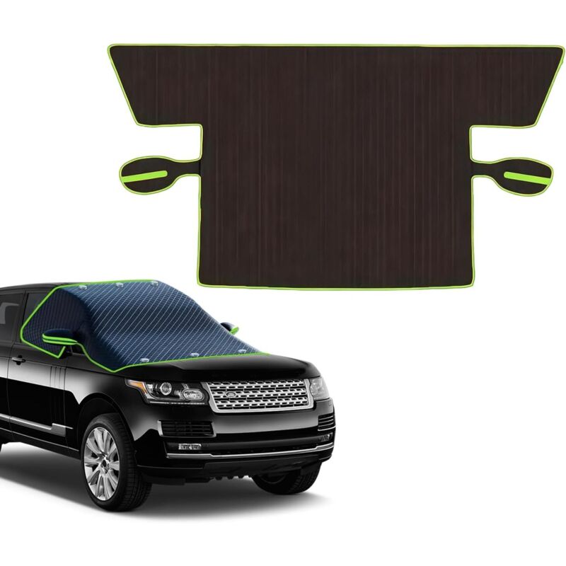 CCYKXA Car Windshield Snow Cover Anti-Frost Protector Accessories - Automotive Windshield Cover for Interior and Exterior Frost, SUVs, Cars, Windows,