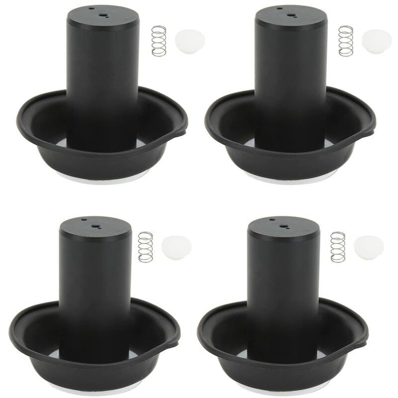 Ccykxa - Carb Piston Vacuum Diaphragms Kit, 4sets Carburateur Vacuum Diaphragms Piston Kit Remplacement pour Vmax 1200 VMX1200 1985‑2007