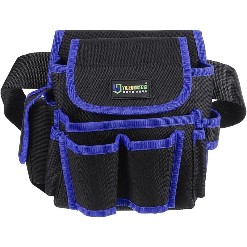 Ceinture De Poche à Outils, Sac De Ceinture Utilitaire pour Hommes Et Femmes, Organisateur De Travail avec Poches pour Menuisiers, Électriciens,