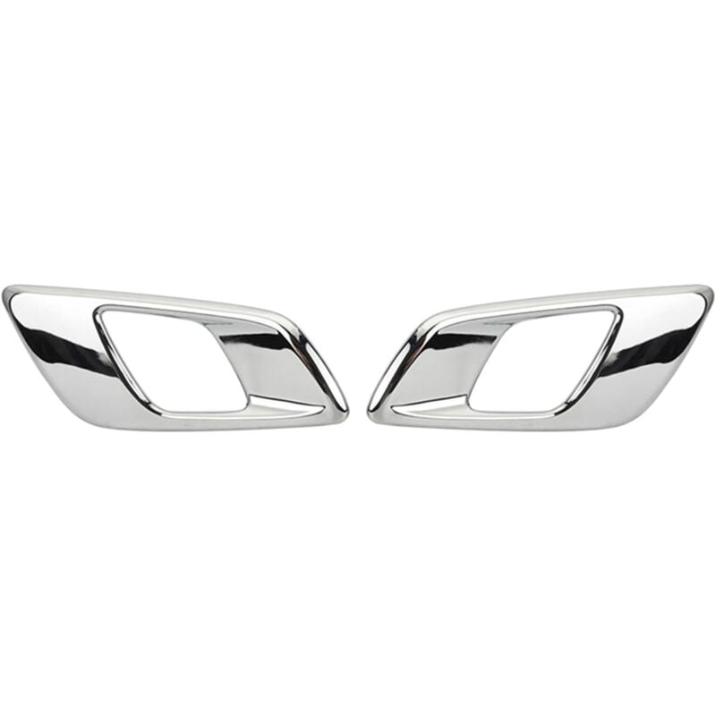 Ccykxa - Chrome 1 Pair Poignée Porte Intérieure pour Ford Pick-up pour Ranger pour Mazda Bt50 2012-2019 pour Everest 2015-2019 Porte Voiture Poignée