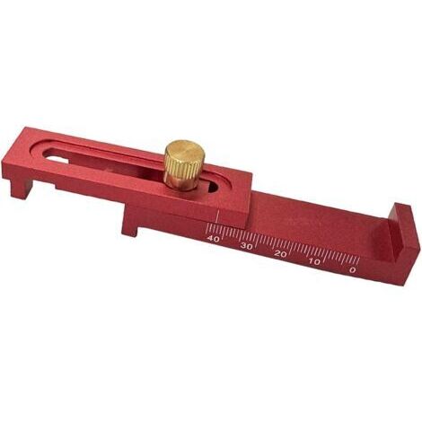 CCYKXA Circular Saw Groove Adjuster with Measuring Regulator, Adjustable Insertion Gauge for Woodworkers