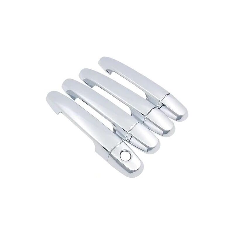 Color : 1Keyhole 4Door)poignée porte Couvercle poignée chromé accessoires extérieurs pour Toyota pour Yaris pour Vitz XP130 2012 2013 2014 2015 2016