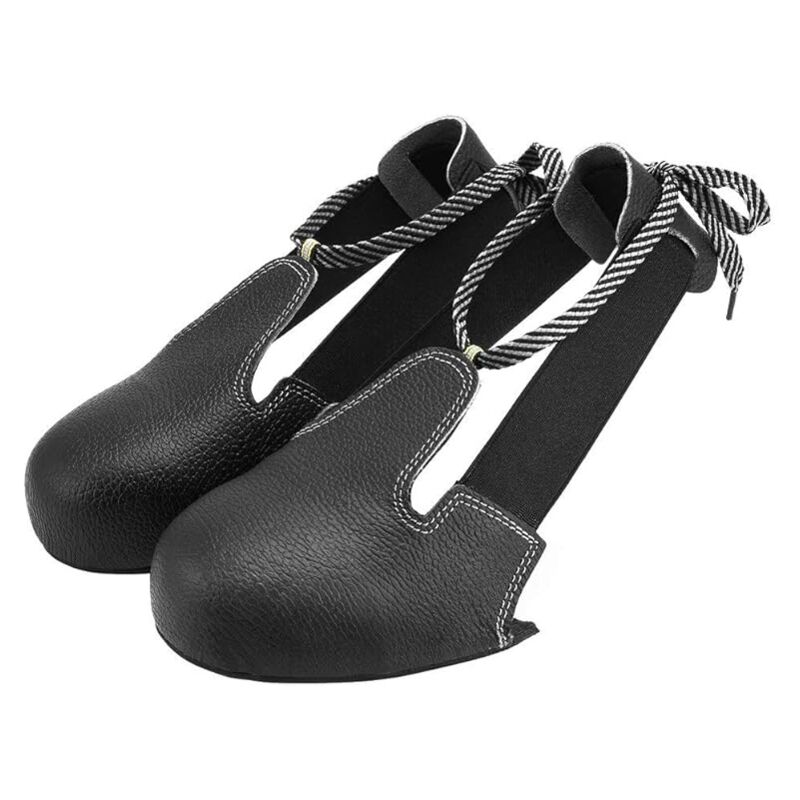 Couvre-chaussures de sécurité en acier avec capuchon en acier Noir - Ccykxa