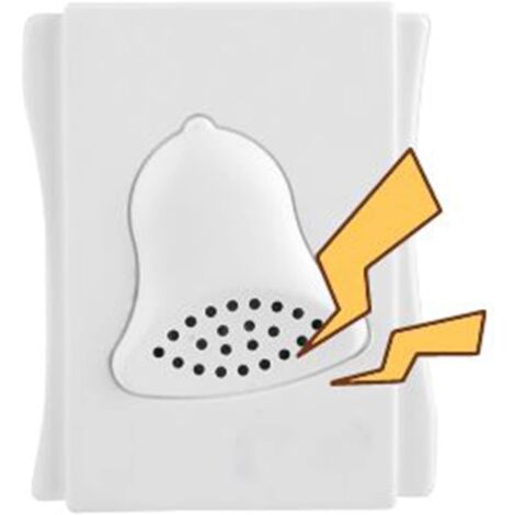 CCYKXA DC 12V Türklingel, Kabelgebundene Türklingel Innen Ding Dong Smart Home Alarm Türklingel für Home Office Zugangskontrollsystem