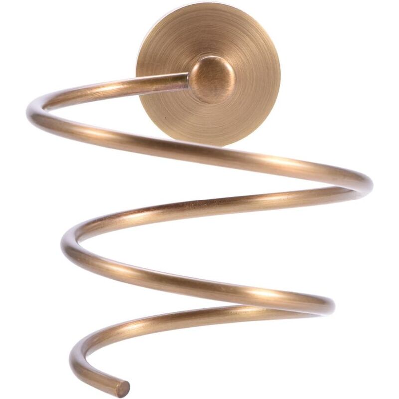 De sèche-Cheveux support Mural Antique en Laiton Massif support de Rangement pour séchoir de Salle de Bains étagère de support pour la Salle de