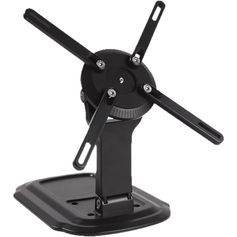CCYKXA Desktop projector stand - Non-slip swivel base for small tabletop projectors - Foldable stand for meetings, family presentations, and home