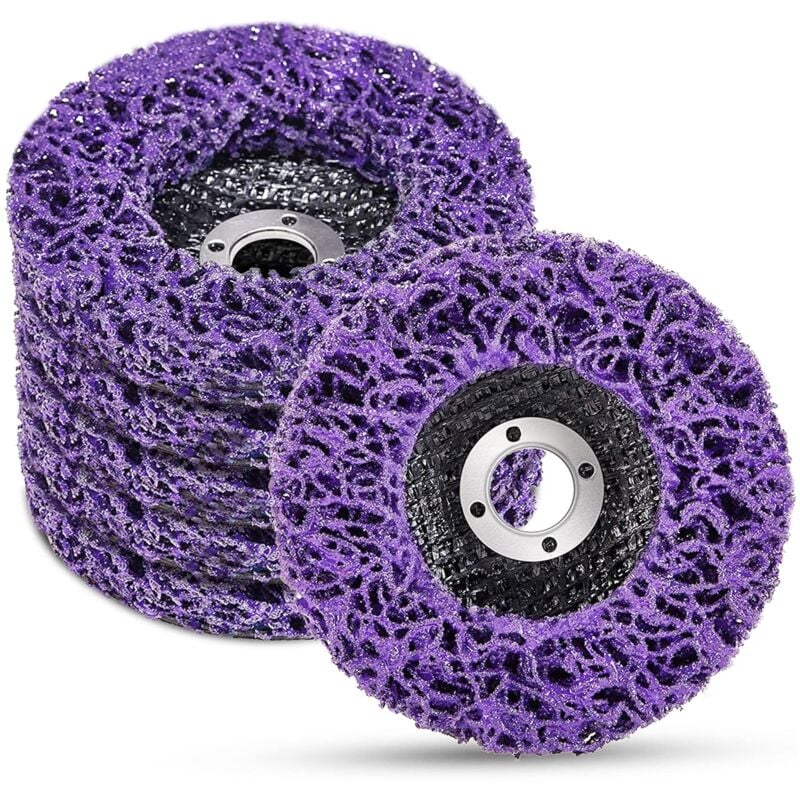 Ccykxa - Disques de Nettoyage Meuleuse csd Disque - Pour le Traitement de Surface ou L'enlèvement de la Pour Peinture Meuleuse D'angle - 115 x 22 mm