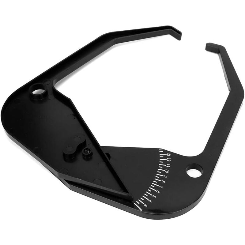 Ccykxa - quilibreur De Roue, Largeur De Jante, Outil De Mesure De L'étrier, équilibreur De Pneu, Jauge D'étrier, Robuste, Adapté Aux Manteaux