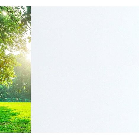 1PC (40x 200 cm) Motif d'arbre fruitier blanc Film electrostatique