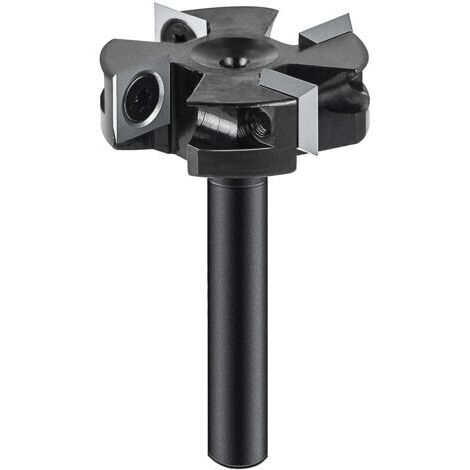 CCYKXA Fraise à Surfacer 8mm Diamètre de Tige Fraise Défonceuse 40 mm Diamètre de Coupe Fraise CNC avec 4 Inserts Fraise de Rabotage Coupeur de Bois Fraise de Defonceuse a Bois