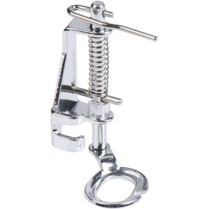 Ccykxa - Free Motion Presser Foot) - 4021L Free Motion Quilting Foot Sewing Machine Large Metal Quilting Presser Foot for Low Shank Singer Brother