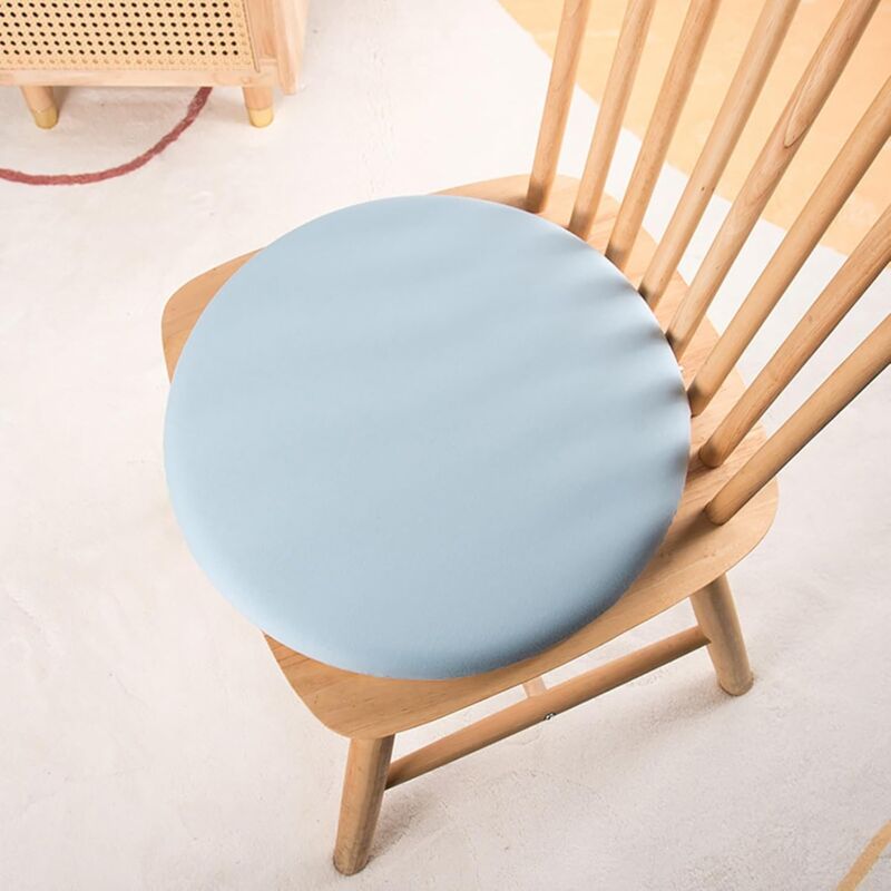 Galette de Chaise Lot de 2/4/6, Coussin Ronds de Siège, Coussins de Chaise de Salle à Manger Antidérapants, Coussin de Siège en Mousse à Mémoire avec