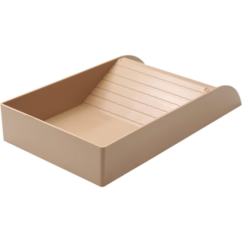 Grande gamelle en Plastique pour Tortue avec Rampe et Plate-Forme de prélassement pour Reptiles et Tortues avec Rampe de Bain pour lézards,