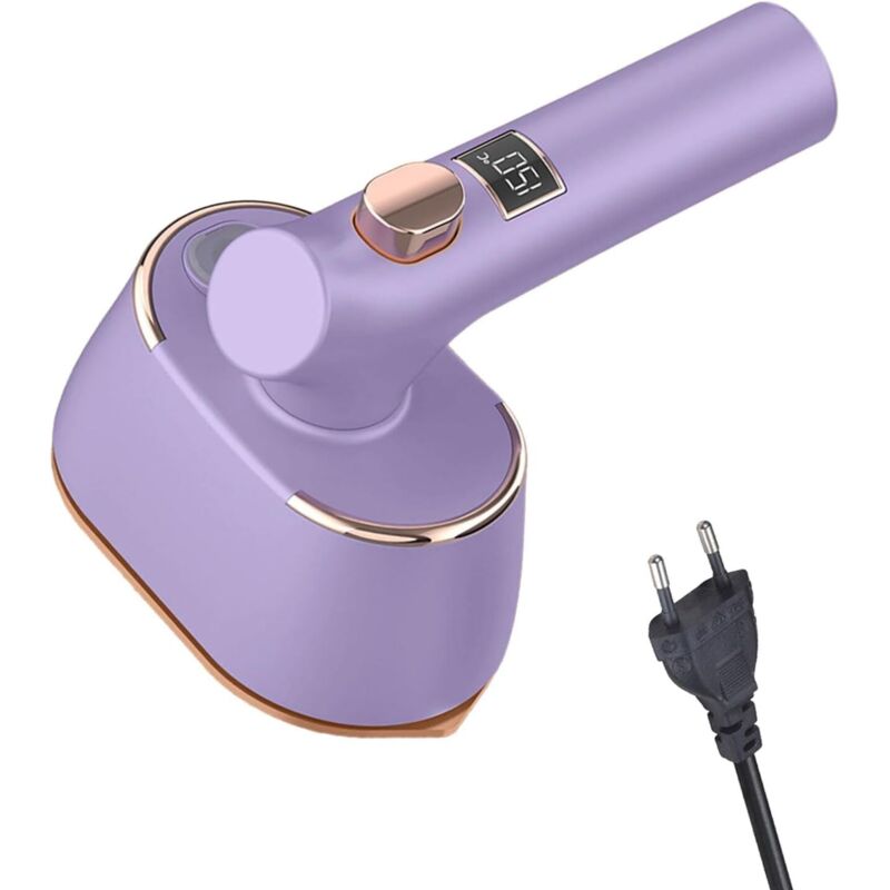 CCYKXA Handheld Portable Iron, 15-Second Iron, Fast Heating of Clothes, Steamer for Travel Garments, Ironing Machine for Travel Fashion Lovers