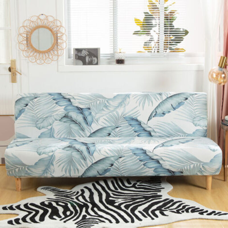 Housse de Canapé sans Accoudoir Extensible,Couverture de Canapé sans Bras Universel Tout Couvert Canapé Pliant Protecteur,Facile à Installer et