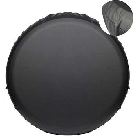 Noir 13 Pouces Housse de Pneu de Secours Couverture Roue pour Diamètre  (55cm-58cm/22-24) Protection Antipoussière Imperméable Voiture